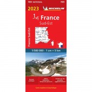  Frankrike sydöstra 709 Michelin
